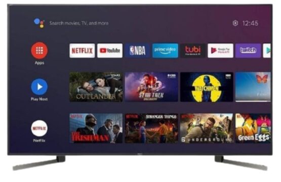Vitron 43 inch Smart TV HTC4388FS Android TV Frameless