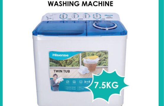 Hisense Washing Machine Twin Tub 7.5KG Top Load XPB75-2009SK