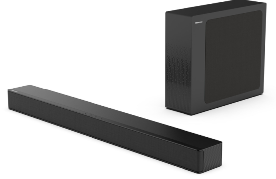 Hisense HS2100 2.1CH Soundbar with Wireless Subwoofer