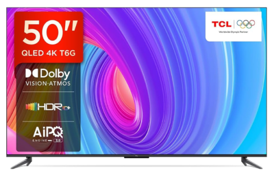 TCL 50T6C 50 inch QLED Smart TV