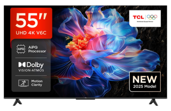 TCL 55V6C  55 inch Smart 4K HDR TV