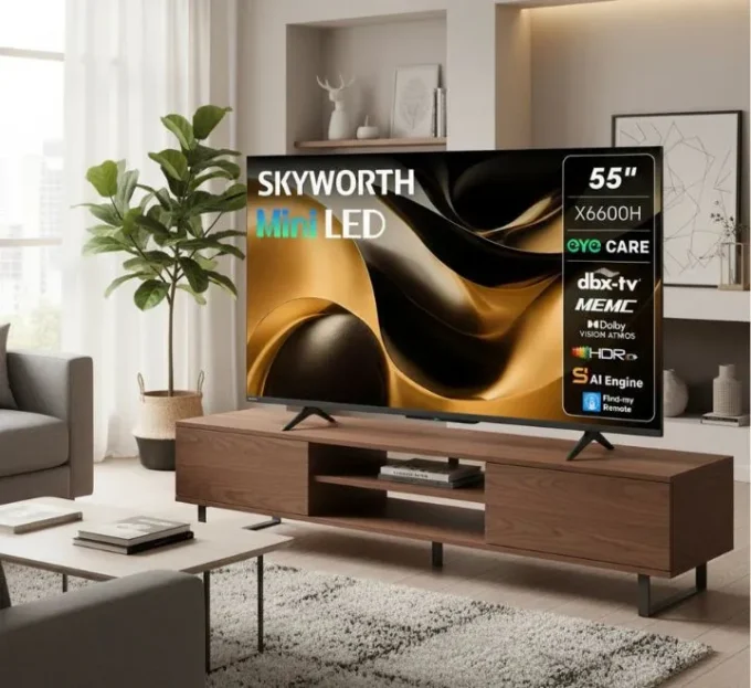 Skyworth 55X6600H 55 Inch Mini LED TV - Image 2