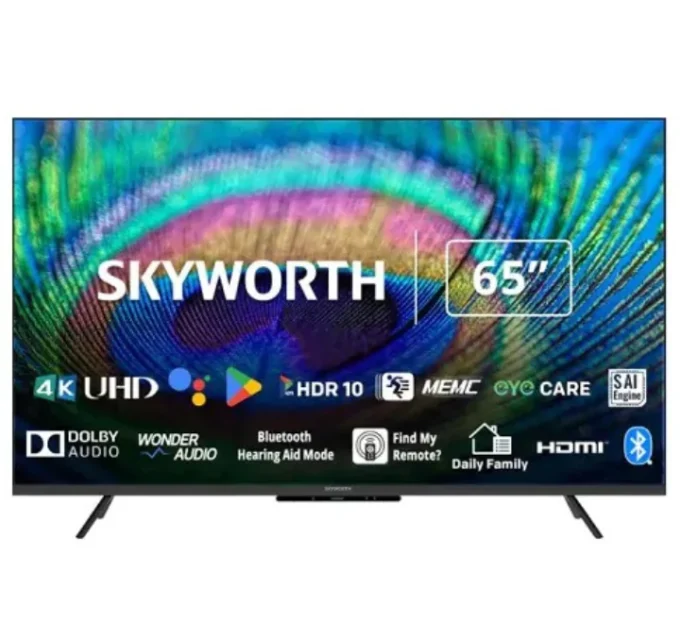 Skyworth 65Q6500H 65 inch 4K QLED Google TV