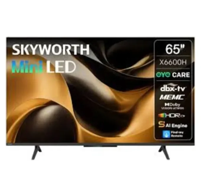 Skyworth 65X6600H 65 Inch Mini LED TV