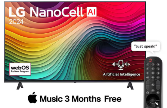 LG 65NANO80T6A 65 Inch NanoCell AI 4K Smart TV